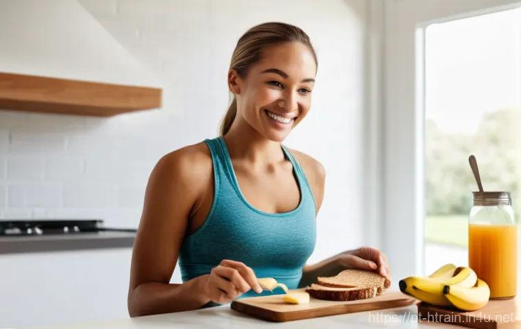 홈트 운동을 위한 식사 전후 습관 - Prompt 1: Energizing Pre-Workout Snack at Home** 홈트 운동을 위한 식사 전후 습관 - Prompt 1: Energizing Pre-Workout Snack at Home**